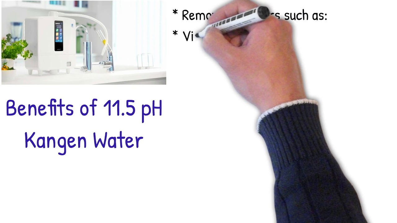 Benefits of 11.5 pH KANGEN WATER (Eng) YouTube