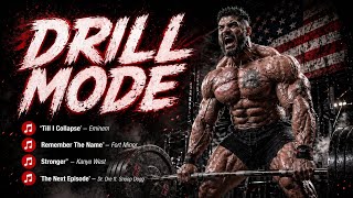 DRILL MODE WORKOUT 🔥 FULL POWER GYM MOTIVATION | NO LIMITS TRAINING | HARDCORE BEAST ENERGY 💀