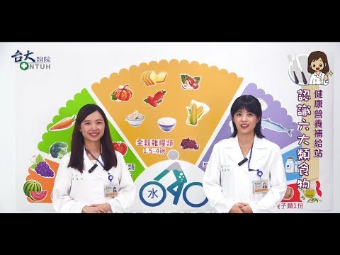 臺大醫院【健康營養補給站】新版每日飲食指南
