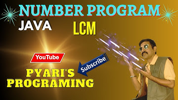 Java LCM | Program find out Lowest Common Multiple using java
