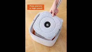 Joybos® Easy Washing Square Spin Mop & Bucket System