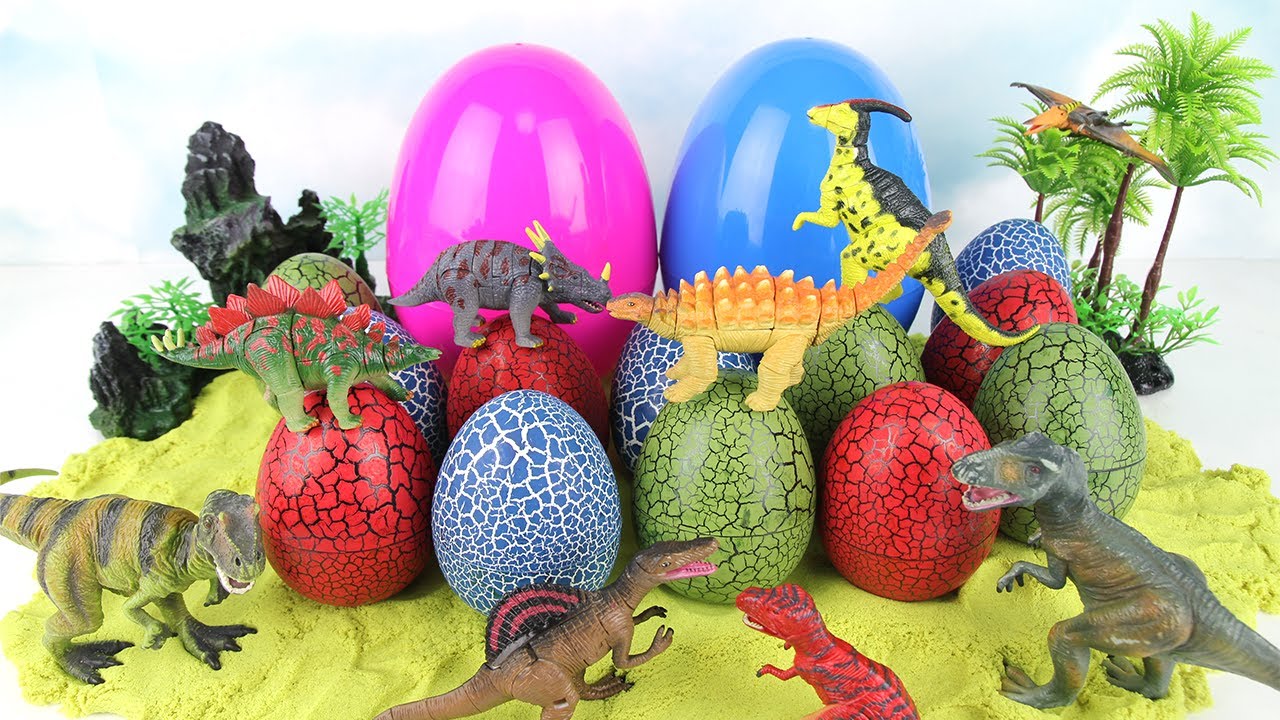 Dinosaur Giant Egg 14'' Plastic Surprise Egg Mega Huge Boys & Girls Easter Egg 