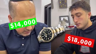 Live Rolex Negotiation Compilation $100,000+ worth of watches!!??