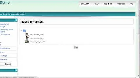 Moodle folder for multiple files