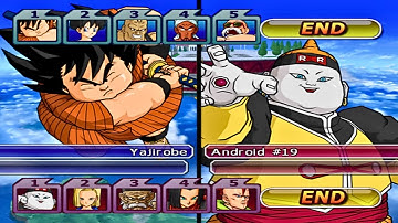 Team Humans VS Team Androids (COM VS COM) - Dragon Ball Z Budokai Tenkaichi 3 Gamplay 4K 60PFS
