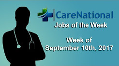HEDIS Jobs Available! - CareNational Jobs of the Week - Week of September 10th