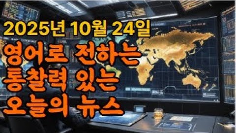 2025년 10월 24일 주요 뉴스 총정리! 당신이 꼭 알아야 할 오늘의 빅이슈 #오늘의뉴스 #뉴스총정리 #미국뉴스 #세계뉴스 #경제뉴스 #IT뉴스 #한국뉴스