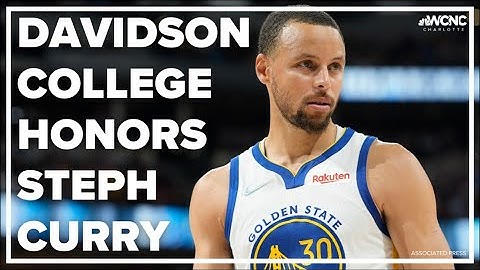 Steph Curry graduates from Davidson College