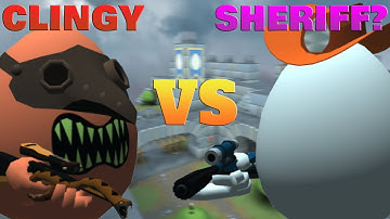 Clingzter VS. Sheriff? [1v1] | Shell Shockers