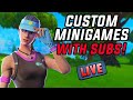 🔴 100 Player Custom Mini Games *LIVE* Fortnite Battle Royale