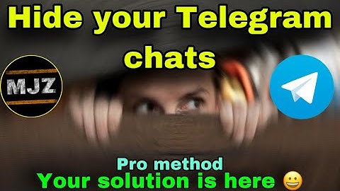 How to hide Telegram chats 🤩pro method android & iOS