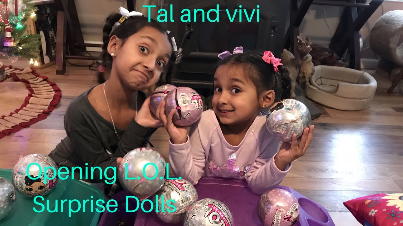 Opening LOL surprise Dolls - YouTube