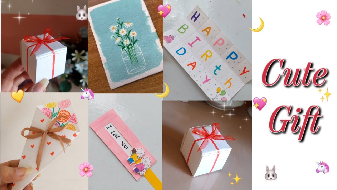 Top 5 diy cute paper gifts ideas for bff birthday - YouTube