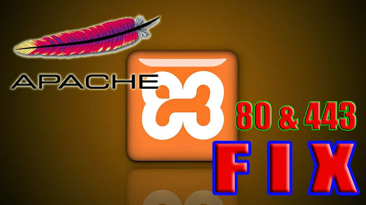 How to fix XAMPP apache "Unable to open process" Port 80 in use with PID 4 FIX 2016