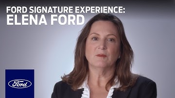 Elena Ford on the Ford Signature Experience | Ford