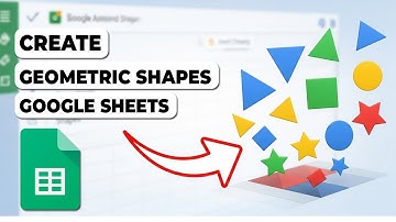 Hoe je geometrische vormen in Google Sheets kunt maken