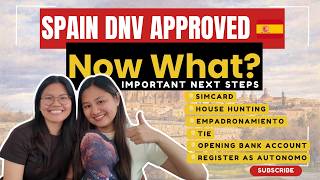 What We Did After Spain DNV Approval 🇪🇸 | TIE, Empadron, Bank &amp; More