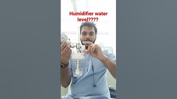 Oxygen Humidifier water level // #youtubeshorts #shorts #norcet #aiims