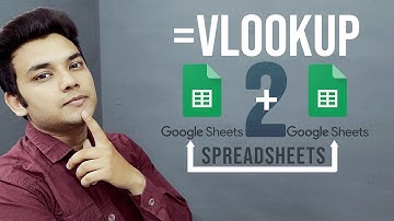 How To Use VLOOKUP Two Google Spreadsheets in Hindi | Google Sheets
