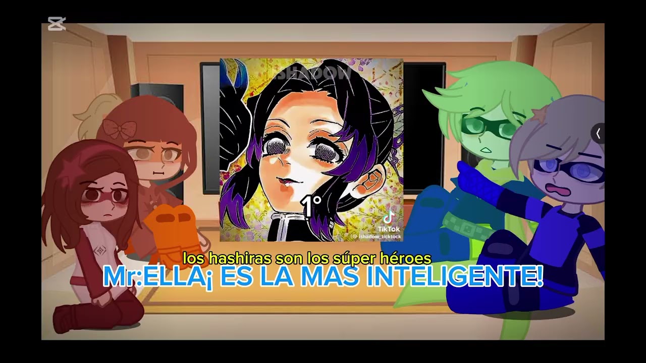 Alguno super héroea reaccionan a FY/ ES SHINOBU KOCHO...2/2
