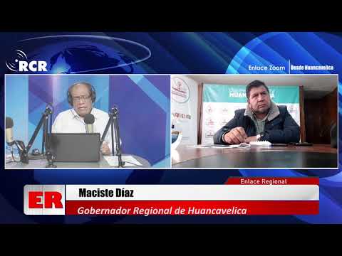 ENTREVISTA A MACISTE DÍAZ, GOBERNADOR REGIONAL DE HUANCAVELICA