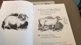 18th Century Spanish Merino wool washing: chapter synopsis