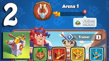 Rush Royale - Gameplay Walkthrough Part 2 - Arena 1 (Android, iOS)
