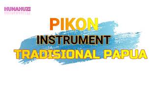PAPUA TRADITIONAL MUSIC INSTRUMENT 'PIKON'