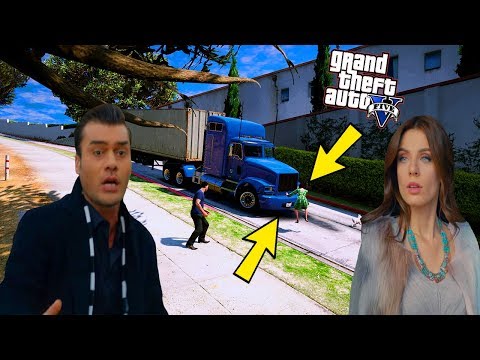 ESİNE TIR ÇARPIYOR VE ŞEVKAT ŞOK OLUYOR! - GTA 5 ŞEVKAT YERİMDAR MODU