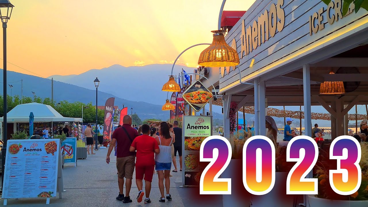 Nei pori sunset Walking Greece July 2023