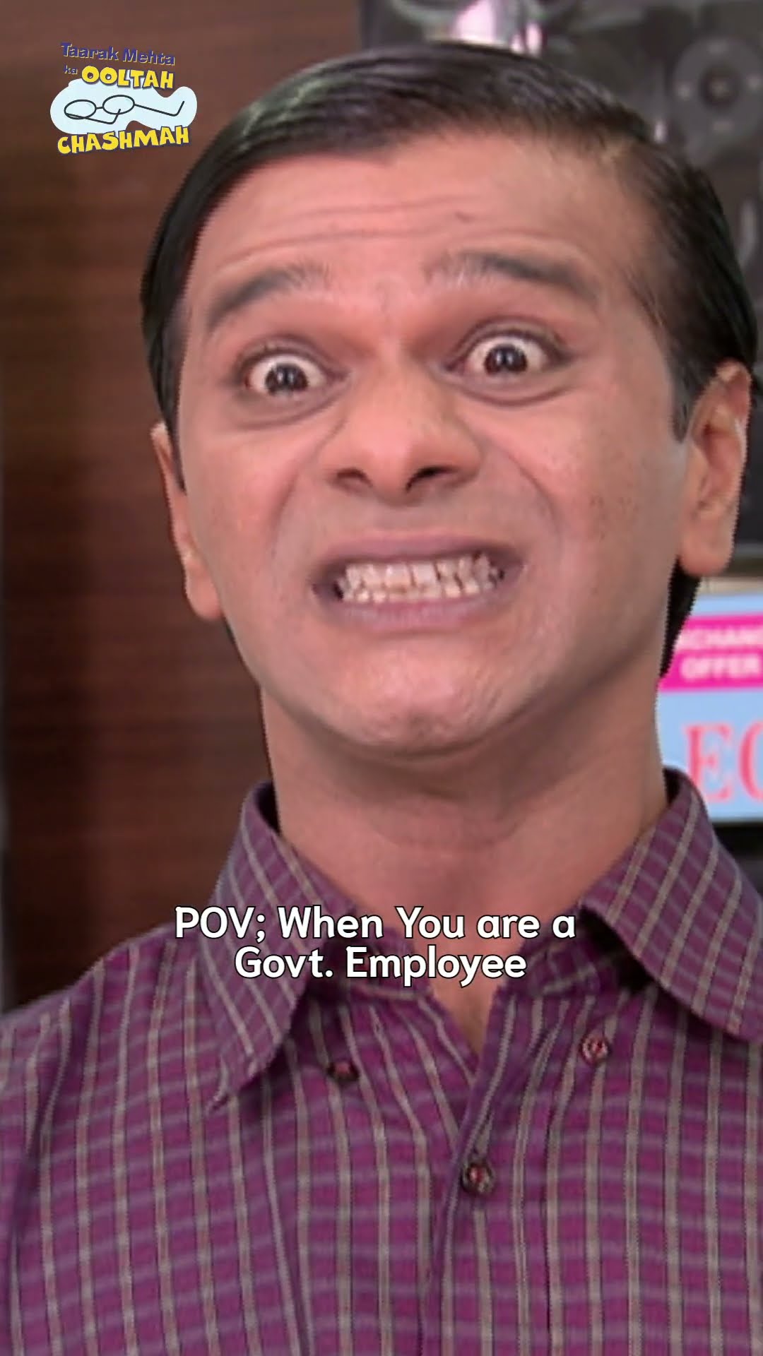 Tag that Govt Job Wala Friend !#tmkoc #comedy #relatable #shorts #comedyvideo #funny #trendingshorts