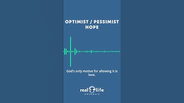 Real Life Minute: Optimist/Pessimist Hope
