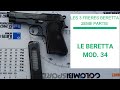 Le beretta modele 34 en 9mm court ou 380 acp