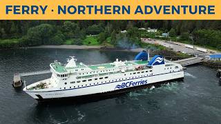 Arrival of ferry NORTHERN ADVENTURE, Skidegate Landing (BC Ferries)