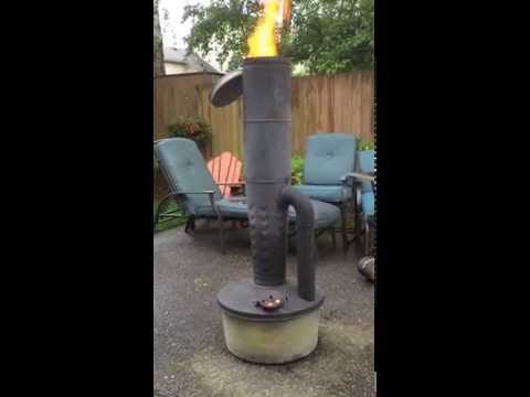 Smudge pot- Using used cooking oil - YouTube