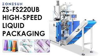 ZONESUN ZS-FS220UB Automatic Liquid Sachet Packaging Machine