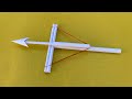 How to make paper bow and arrow 🏹