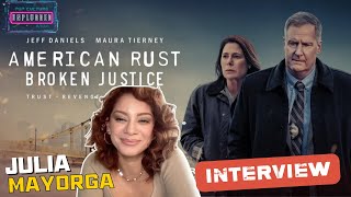 Julia Mayorga Delves into Lee English Role in ‘American Rust: Broken Justice’ Season 2