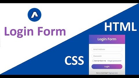 Login Form with Floating Label Animation using only HTML & CSS | Abir Abedin Khan