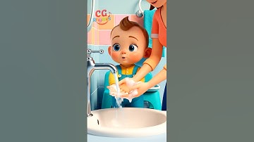 🐒💦 Monkey Hygiene Fun! Haha, Let’s Learn! 😆🧼 Healthy Habits Song #kids #shorts