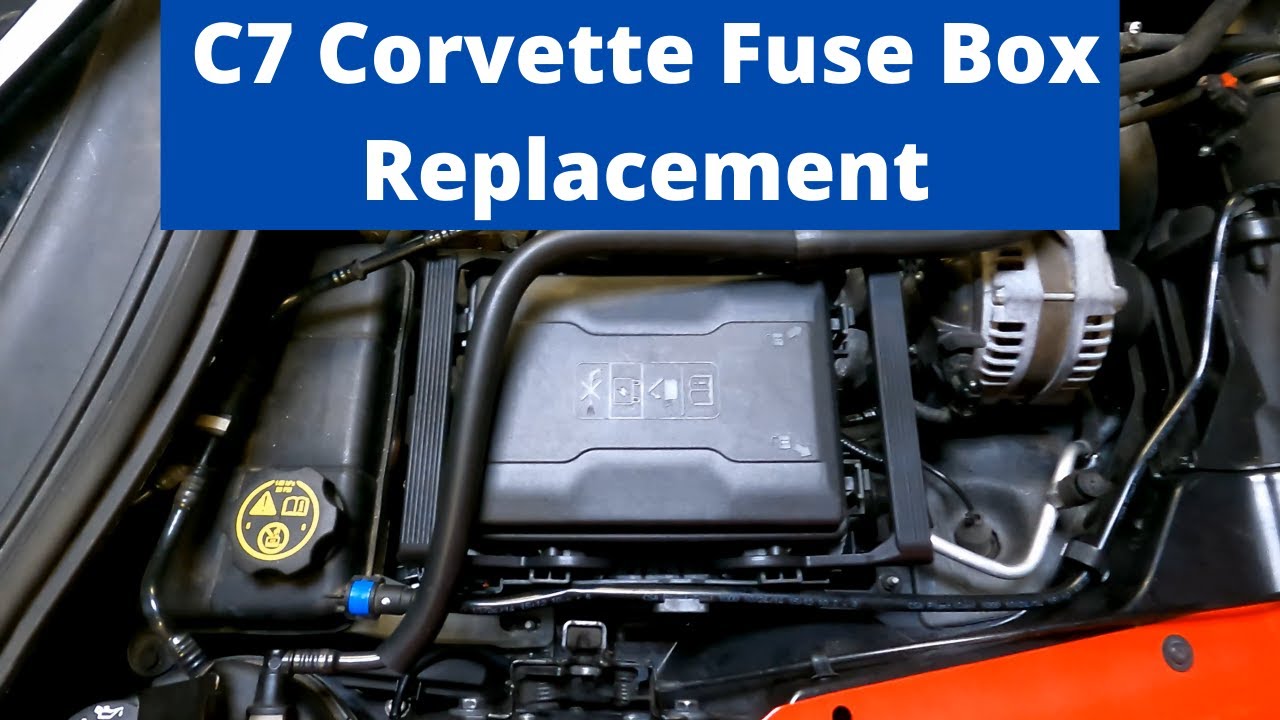 C7 Corvette Fuse Box Replacement YouTube