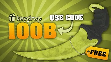 KEYDROP Promo Code 2024 - Free Cases (Keydrop Code Review)