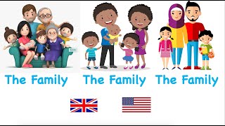 Anglais Débutant - La famille en anglais - Vocabulaire