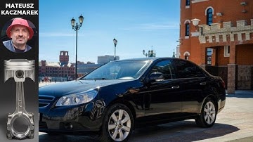 Konserwacja Chevrolet Epica: proces, artykuły.