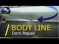 How to Repair a Dent on a Body Line - Pulling, Body Filler / Bondo