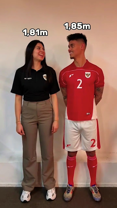 Segini Tinggi Pemain Timnas Indonesia😁 #shorts