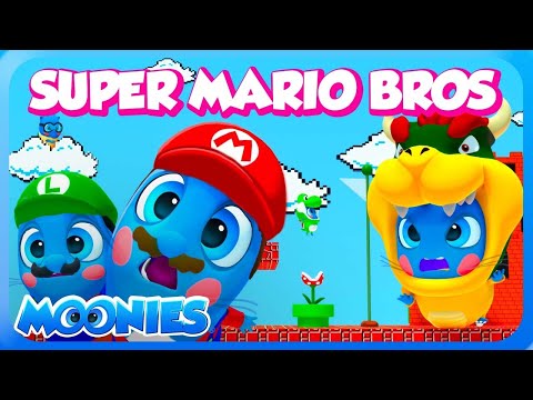 The Super Mario Bros Theme song ⭐️ Cute cover by The Moonies Official