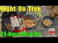 Backpacking MRE Review | RightOnTrek Backcountry Meal Kit | 24-Hour Adventure Food Pack Taste Test