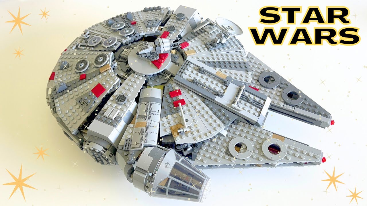 LEGO Star Wars 75257 Millennium Falcon Unboxing & Speed Build 💫