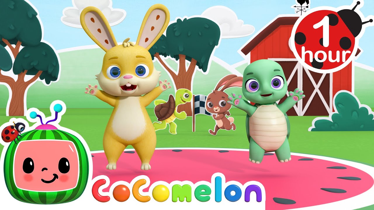Tortoise and the Hare Dance Party | CoComelon Nursery Rhymes & Kids Songs's Banner